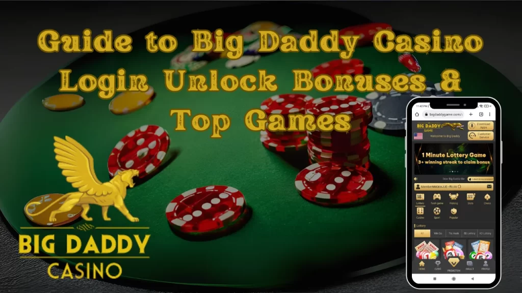 big daddy casino login